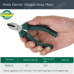 5" diagonal pliers Power grade 70201A