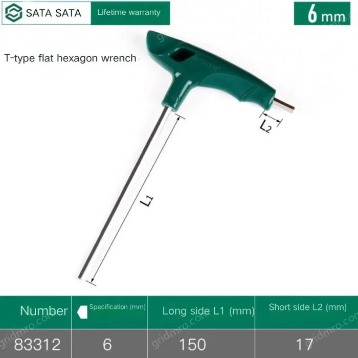 83312/6mm - Flat head