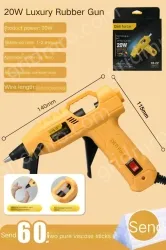 20W luxury glue gun + 60 glue stick