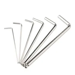 5 nickel-plated extended ball heads 2.5mm